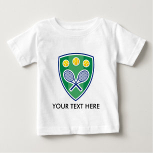 T-shirt Pour Bébé Tennis Club personnalisé T Chemises vêtements bébé