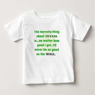 T-shirt Pour Bébé Tennis Joke Cadeau Pour Rire
