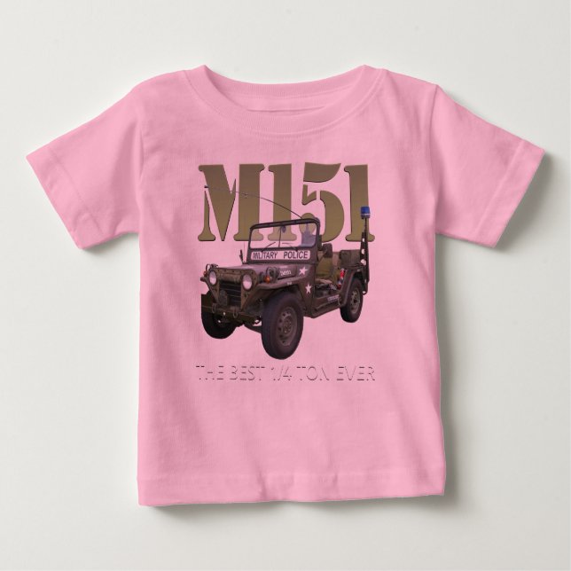 T-shirt Pour Bébé Tenue M151 pour bébé (Devant)