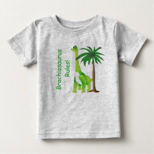 T-shirt Pour Bébé Terre des Dinosaures Dino Mignon