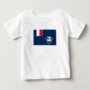 T-shirt Pour Bébé Terres australes et antarctiques françaises