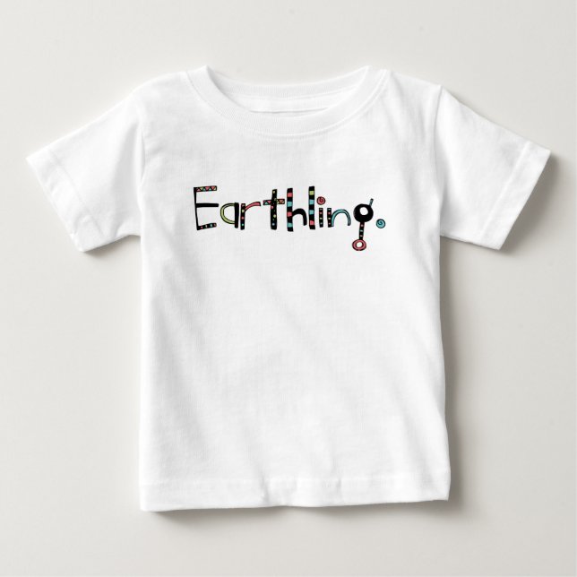 T-shirt Pour Bébé Terrible (Devant)