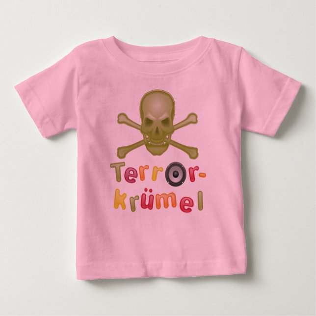 T-shirt Pour Bébé Terrorkrümel (Devant)