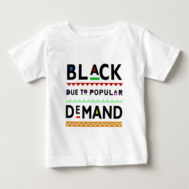 T-shirt Pour Bébé Tête Afrocentrique (Devant)