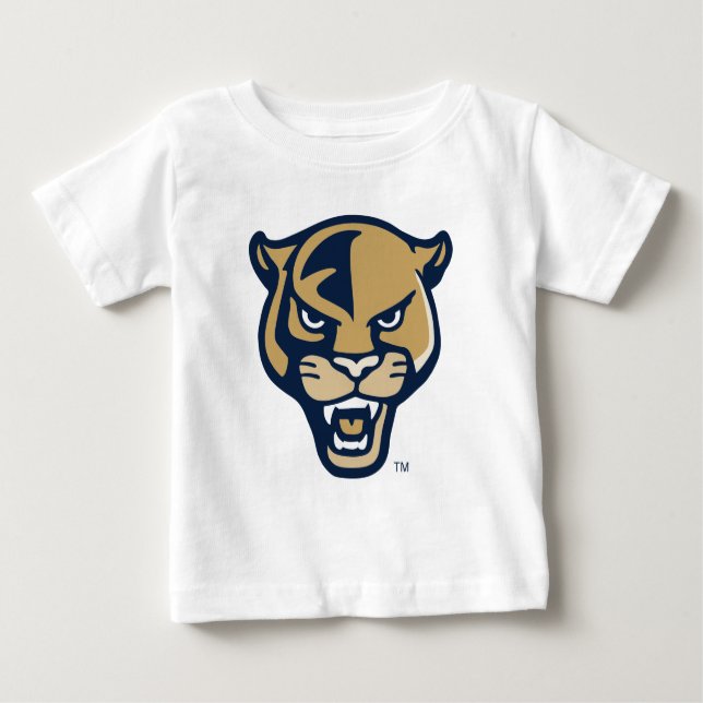 T-shirt Pour Bébé Tête de la Panthère FIU (Devant)