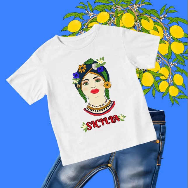 T-shirt Pour Bébé Tête de Maure (Créateur téléchargé)