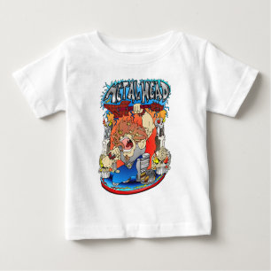 T-shirt Pour Bébé Tête métallique