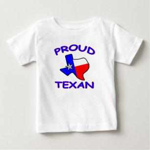 T-shirt Pour Bébé Texan fier de bébé du Texas