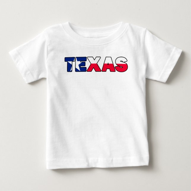 T-shirt Pour Bébé Texas (Devant)