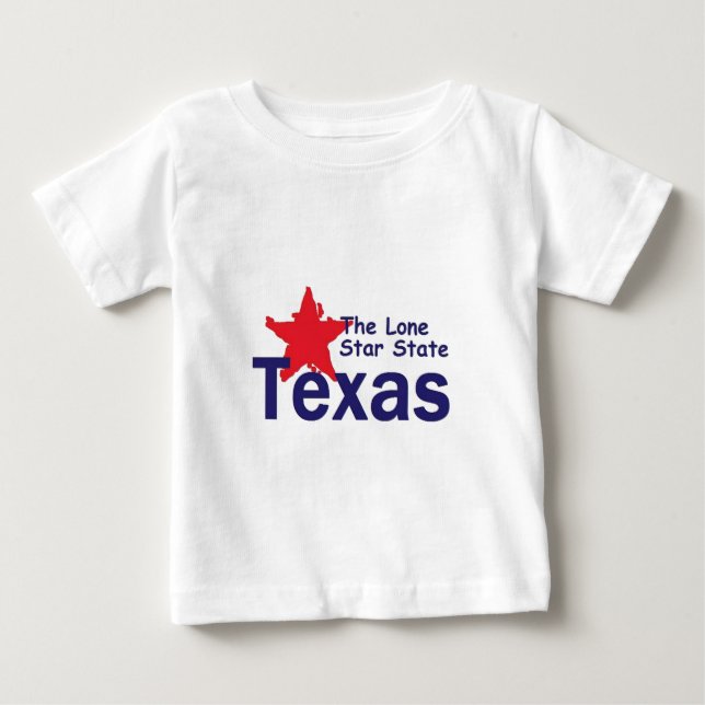 T-shirt Pour Bébé Texas (Devant)