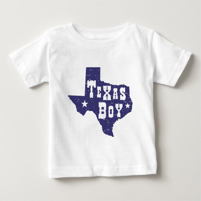T-shirt Pour Bébé Texas Boy (Devant)