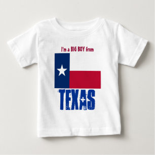T-shirt Pour Bébé TEXAS Je suis un grand garçon du Texas