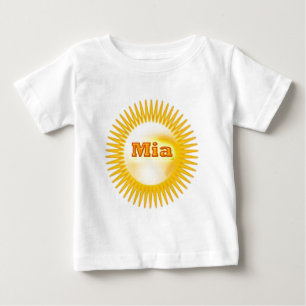 T-shirt Pour Bébé Texte élégant NOVINO