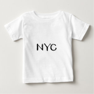 T-shirt Pour Bébé Texte Grunge de New York City