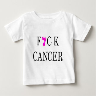 T-shirt Pour Bébé texte mou de cancer de f*ck