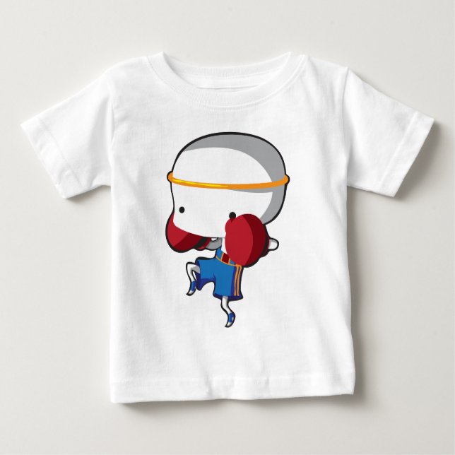 T-shirt Pour Bébé Thaïlandais de Muay (Devant)