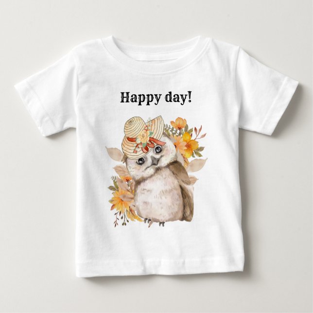 T-shirt Pour Bébé Thanksgiving Decor Fall Farmhouse  (Devant)
