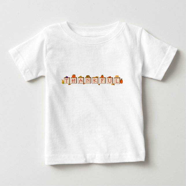 T-shirt Pour Bébé thanksy (Devant)