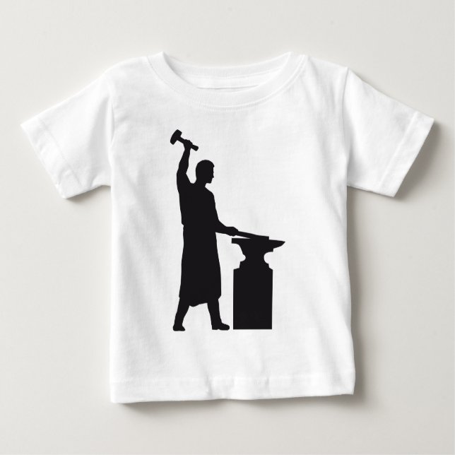 T-shirt Pour Bébé The blacksmith (Devant)
