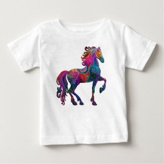 T-shirt Pour Bébé The Quilted Horse