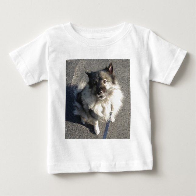 T-shirt Pour Bébé Theo puissant (Devant)
