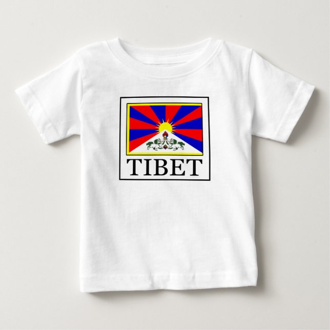 T-shirt Pour Bébé Tibet (Devant)