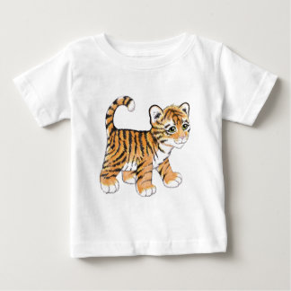 T-shirt Pour Bébé Tiger