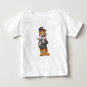 T-shirt Pour Bébé Tiger comme chambre avec veste et Casquette