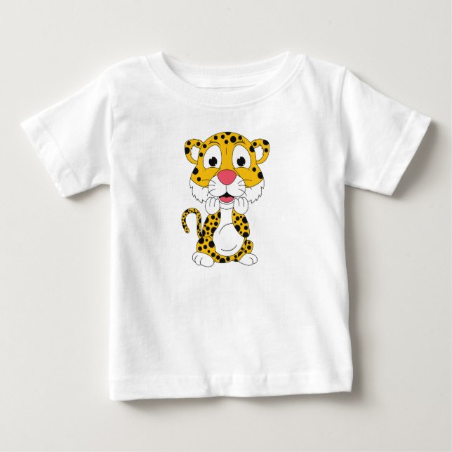 T-shirt Pour Bébé tigre (Devant)