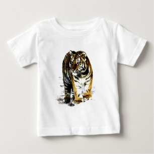 T-shirt Pour Bébé Tigre