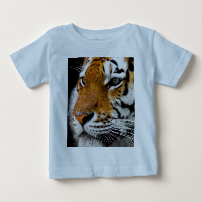 T-shirt Pour Bébé Tigre (Devant)