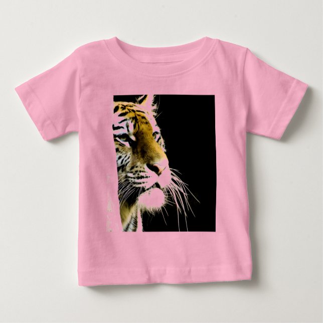 T-shirt Pour Bébé Tigre (Devant)