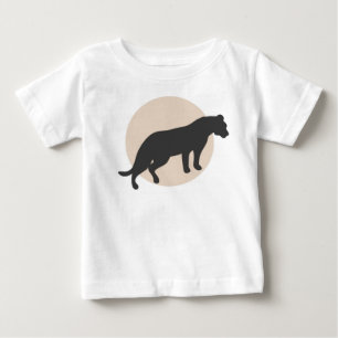 T-shirt Pour Bébé Tigre de coucher du soleil
