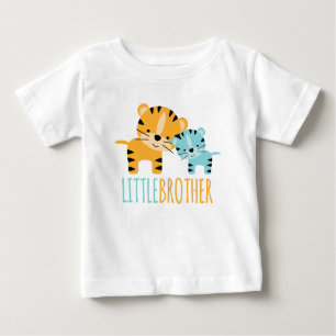 T-shirt Pour Bébé Tigre mignon "petit frère "