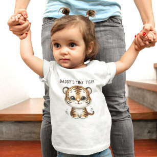 T-shirt Pour Bébé Tigre minuscule
