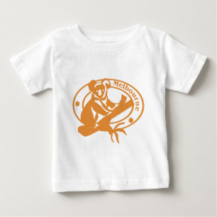 T-shirt Pour Bébé Timbre de Melbourne
