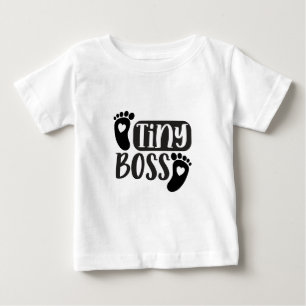 T-shirt Pour Bébé Tiny Boss - Mini Boss Lady 
