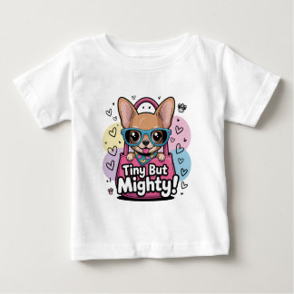 T-shirt Pour Bébé Tiny but Mighty Chihuahua Keychains & Lanyards