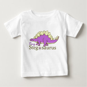 T-shirt Pour Bébé Tiny Stegosaure