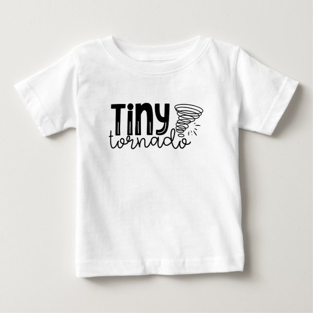 T-shirt Pour Bébé Tiny Tornado (Devant)