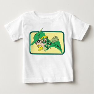 T-shirt Pour Bébé Tir de tête de la flèche verte