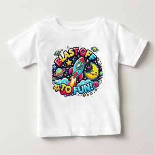 T-shirt Pour Bébé "Tire d'arrêt pour s'amuser Tee"