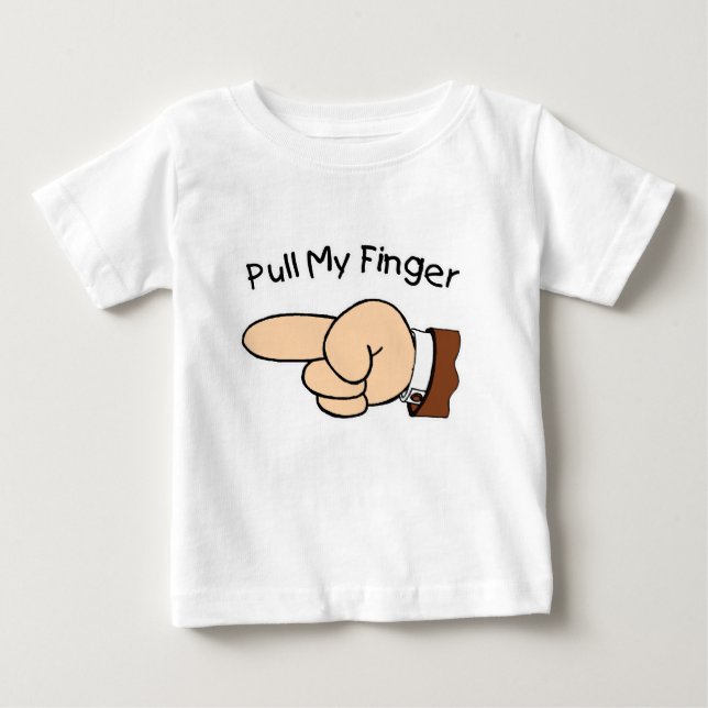 T-shirt Pour Bébé Tirer ma poche de bébé (Devant)