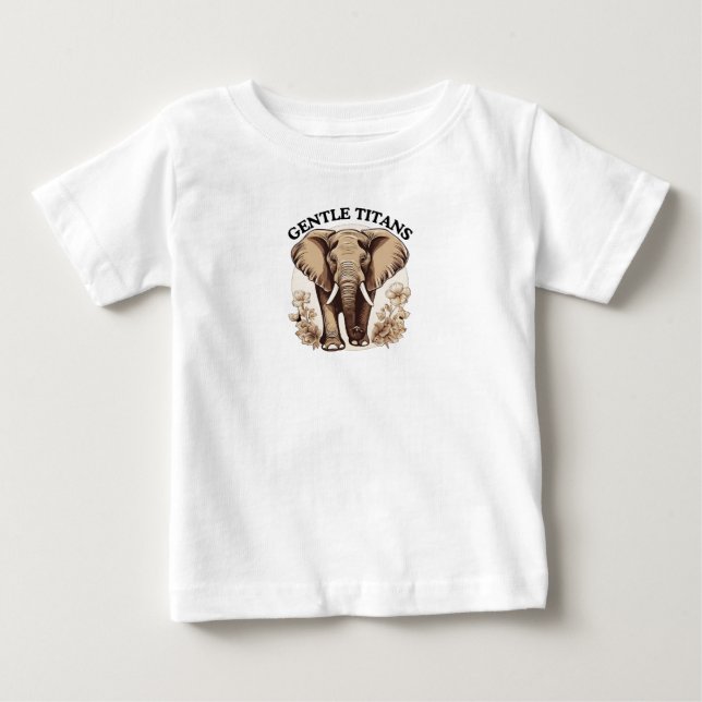 T-shirt Pour Bébé Titans gentils (Devant)