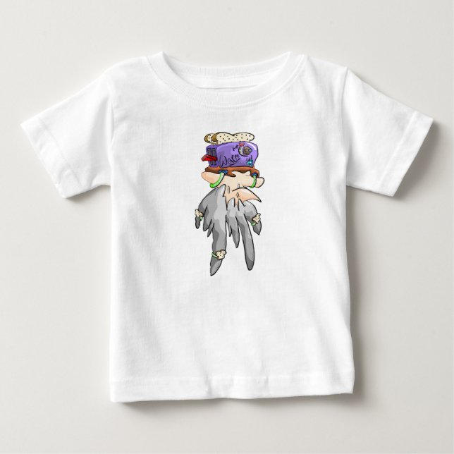 T-shirt Pour Bébé Toast (Devant)