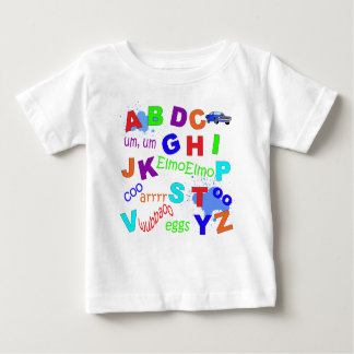 T-shirt Pour Bébé Toddler Alphabet- version garçons