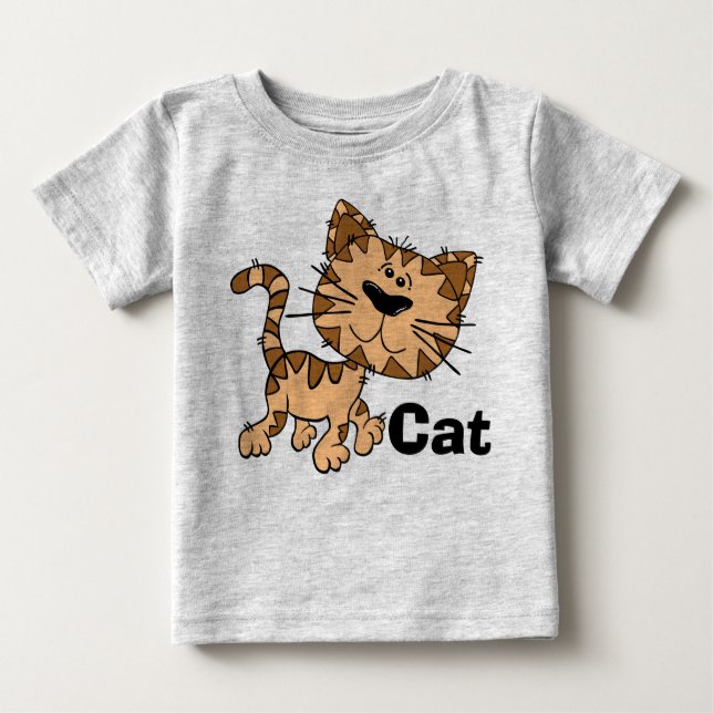 T-shirt Pour Bébé Toddler Chat Sweatshirt (Devant)