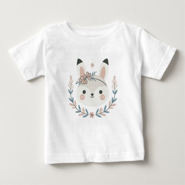 T-shirt Pour Bébé Toddler Funwear (Devant)