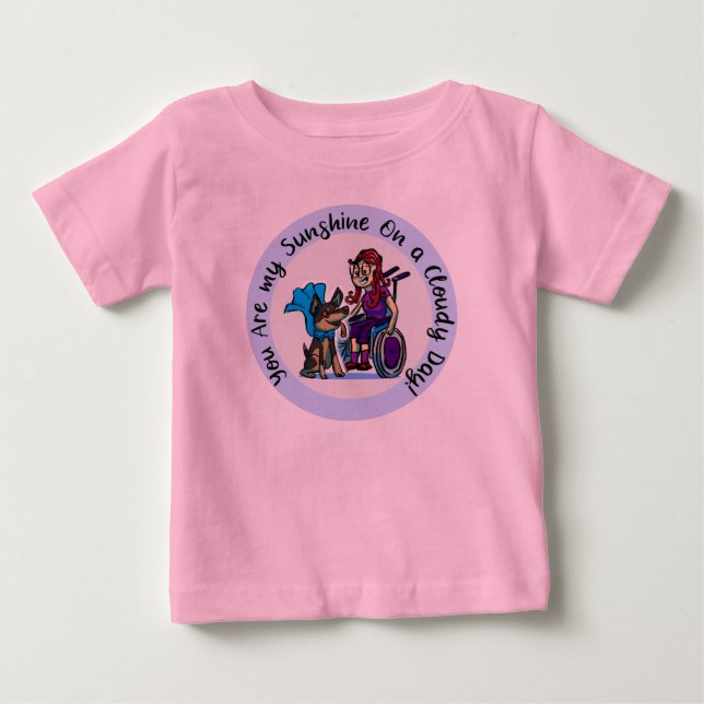 T-shirt Pour Bébé Toddler Sunshine (Devant)