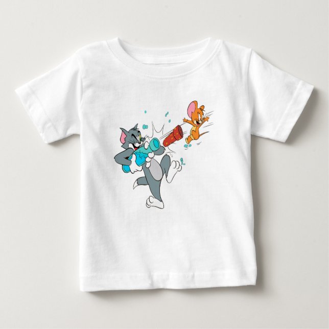 T-shirt Pour Bébé Tom and Jerry (Devant)